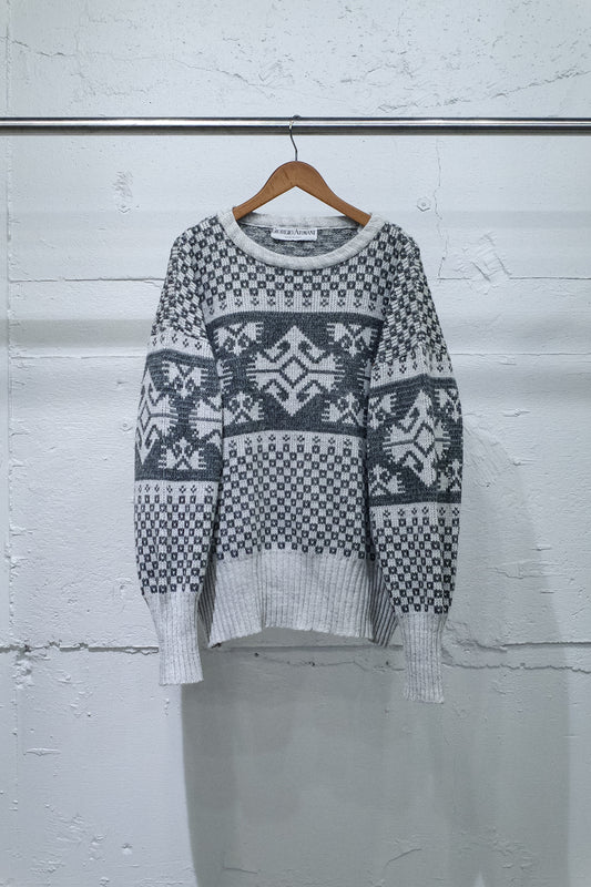 1980`S GIORGIO ARMANI WOOL KNIT JUMPER